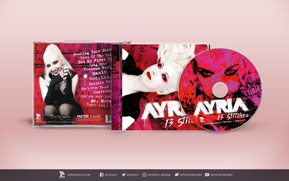 Ayria - 13 Stitches / +2 Bonus Tracks