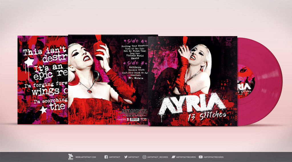 Ayria - 13 Stitches / Limited Solid Pink Edition
