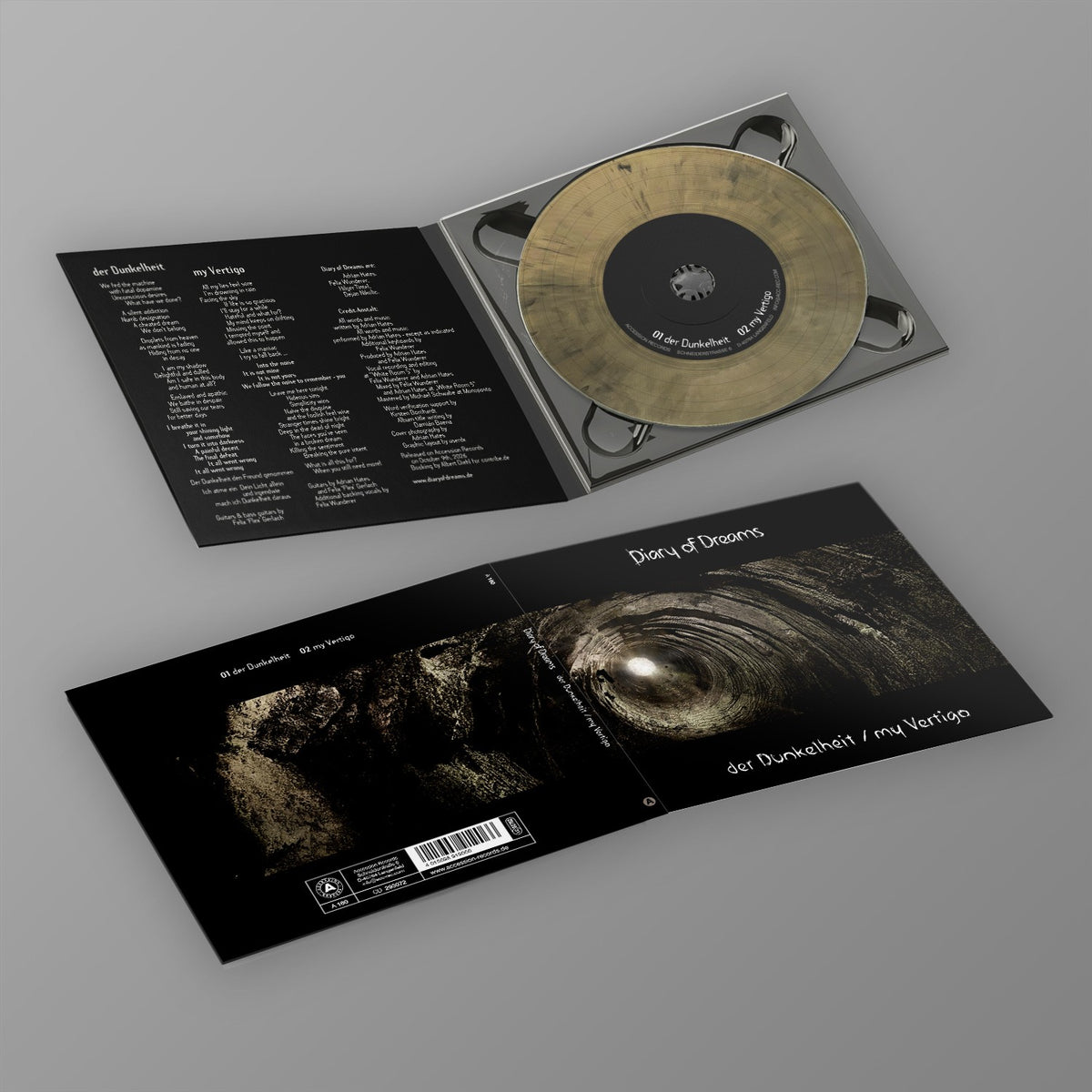 Diary of Dreams - Der Dunkelheit / My Vertigo / Limited Edition