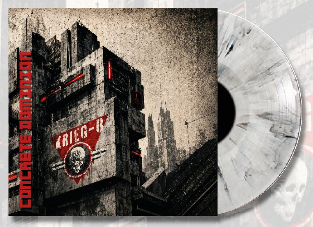 Krieg-B - Concrete Dominion / Limited White Splatter Edition