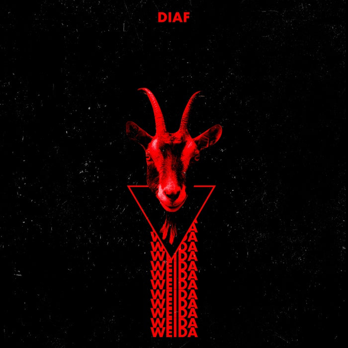 DIAF - Weida / Limited Black With Red Splatter Edition