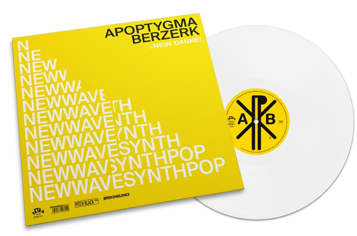 Apoptygma Berzerk - No Thanks! EP / Limited Crystal Clear Edition