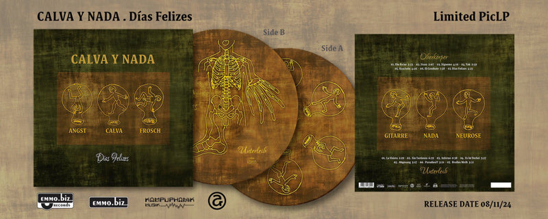 Calva Y Nada - Dias Felizes / Limited Picture Disc