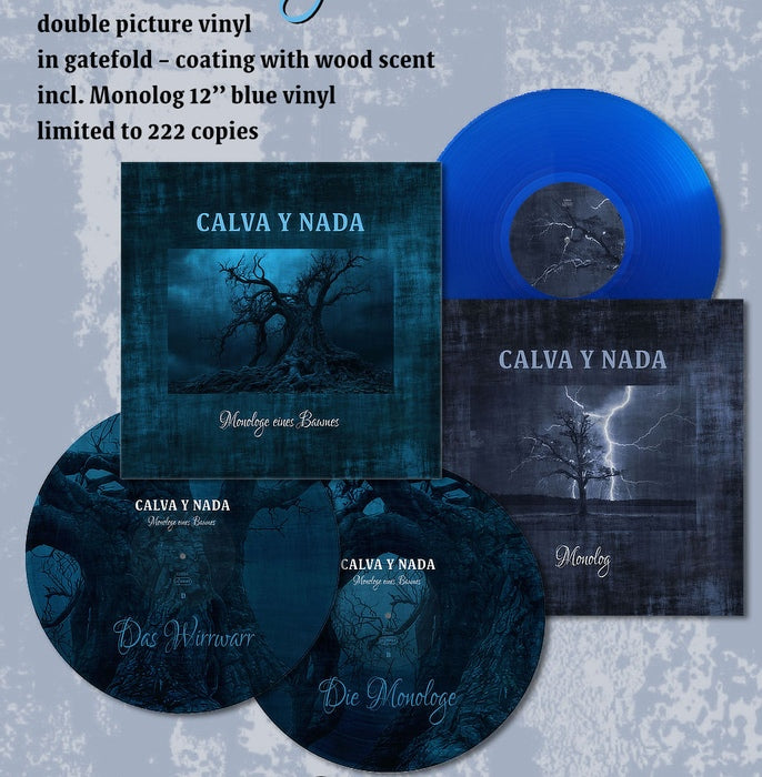 Calva Y Nada - Monologe eines Baumes + Monologie / Limited Picture Disc/Blue Edition