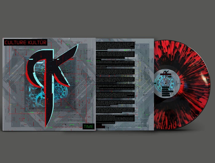 Culture Kultür - Time / Limited Red Black Splatter Edition