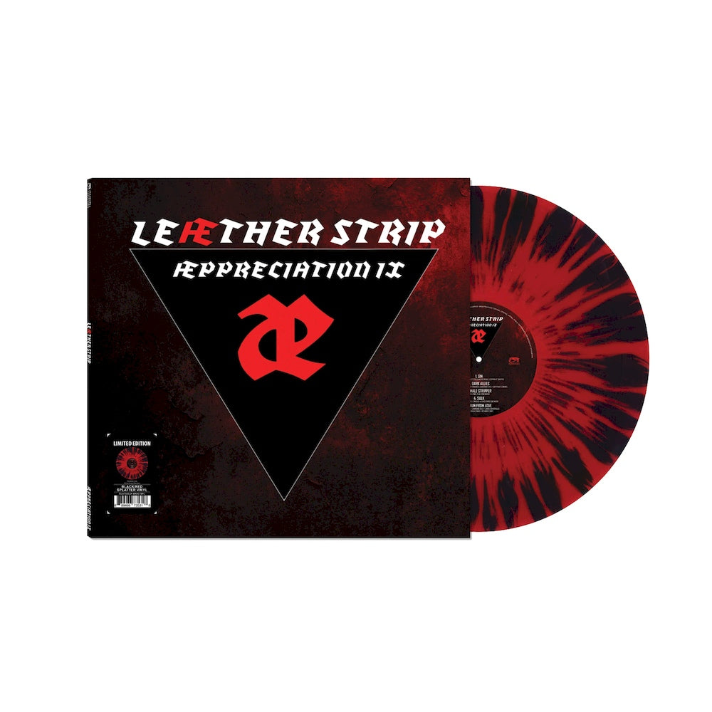 Leæther Strip - Æppreciation IX / Limited Red/Black Splatter Edition