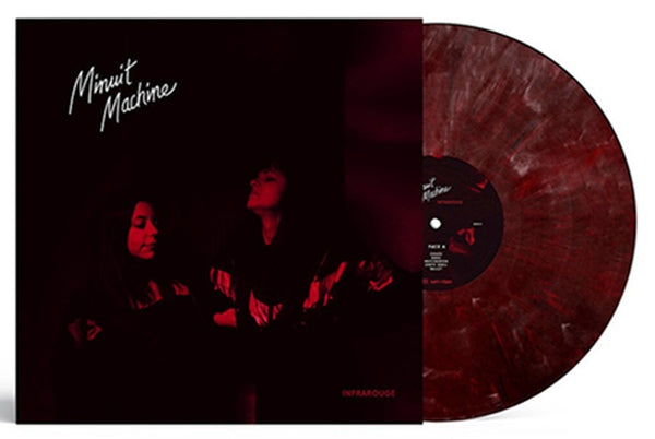 Minuit Machine - Infrarouge 2025 / Limited Red Marbled with Black & White Edition