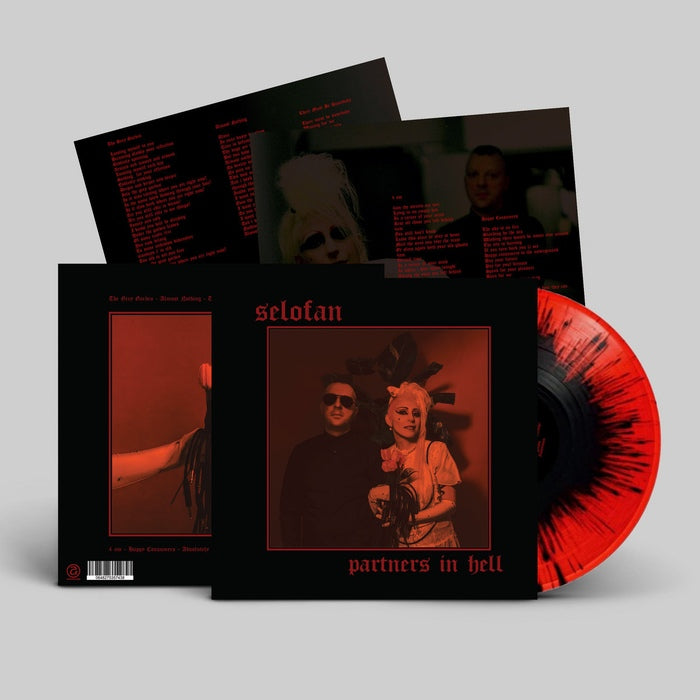 Selofan - Partners In Hell / Limited Red Edition With Black Splatters