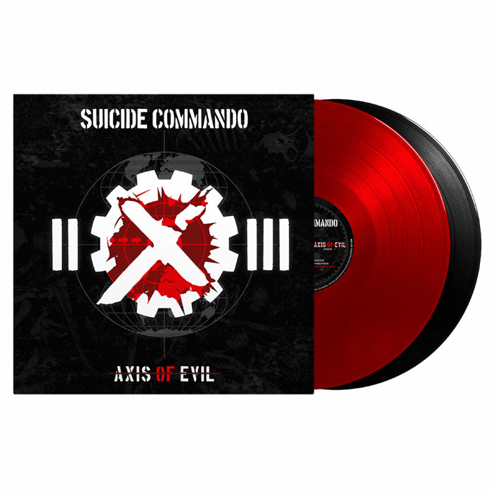 Suicide Commando - Axis Of Evil / 20th Anniversary Red & Black ReRelease