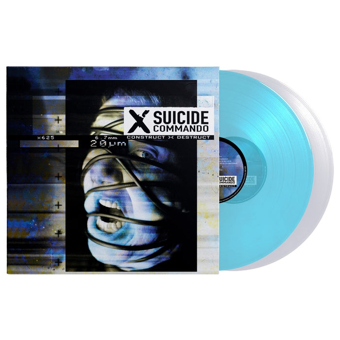 Suicide Commando - Construct-Destruct / Limited Curacao/Crystal Clear Edition