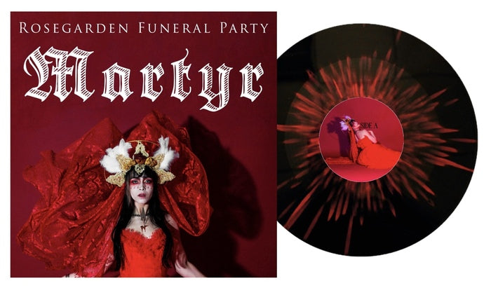 Rosegarden Funeral Party - Martyr  / Limited Black with Red Streaks Edition