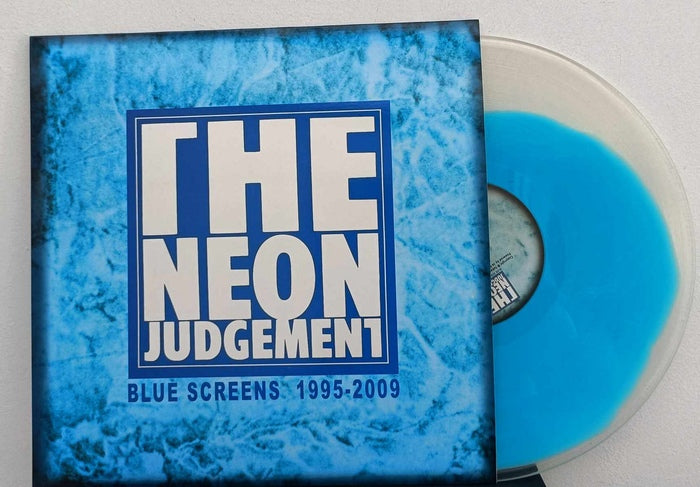 The Neon Judgement - Blue Screens 1995-2009 / Limited Ultra Clear to Custom Blue Edition